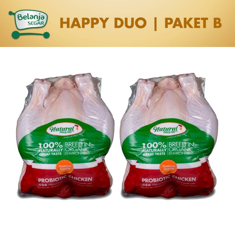 

Paket Happy Duo B : 2 Ayam Probiotik