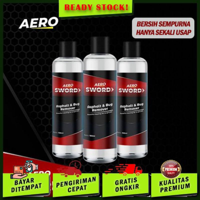 Aero Sword/menghilangkan noda aspal/penghilang noda kotoran membandel/pembersih noda