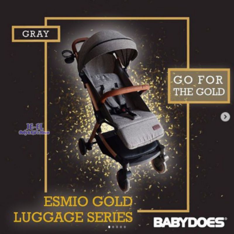 Baby Does Stroller Esmio Gold / Kereta Dorong Stroller Bayi Esmio Gold