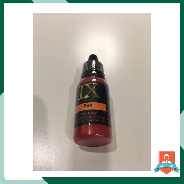 TINTA SULAM BIBIR MEREK IX (LIPS TINT INK PPMA) PIGMENT ORGANIC MERAH