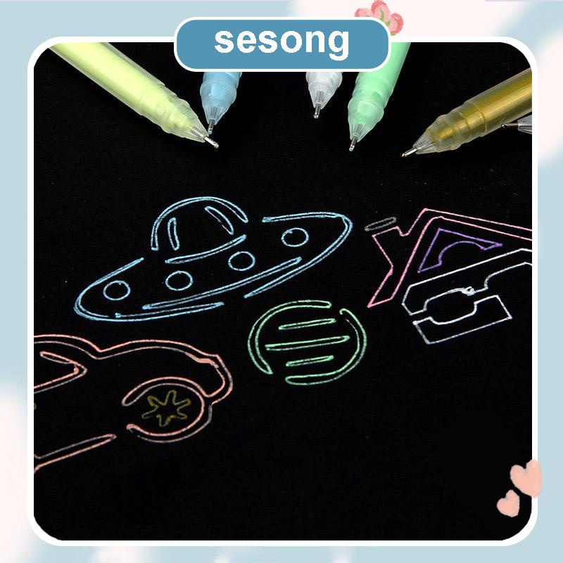 

Warna Pena Gel Berkapasitas Besar Akun Tangan Tanda Siswa Sorotan Album Flash Pen SS