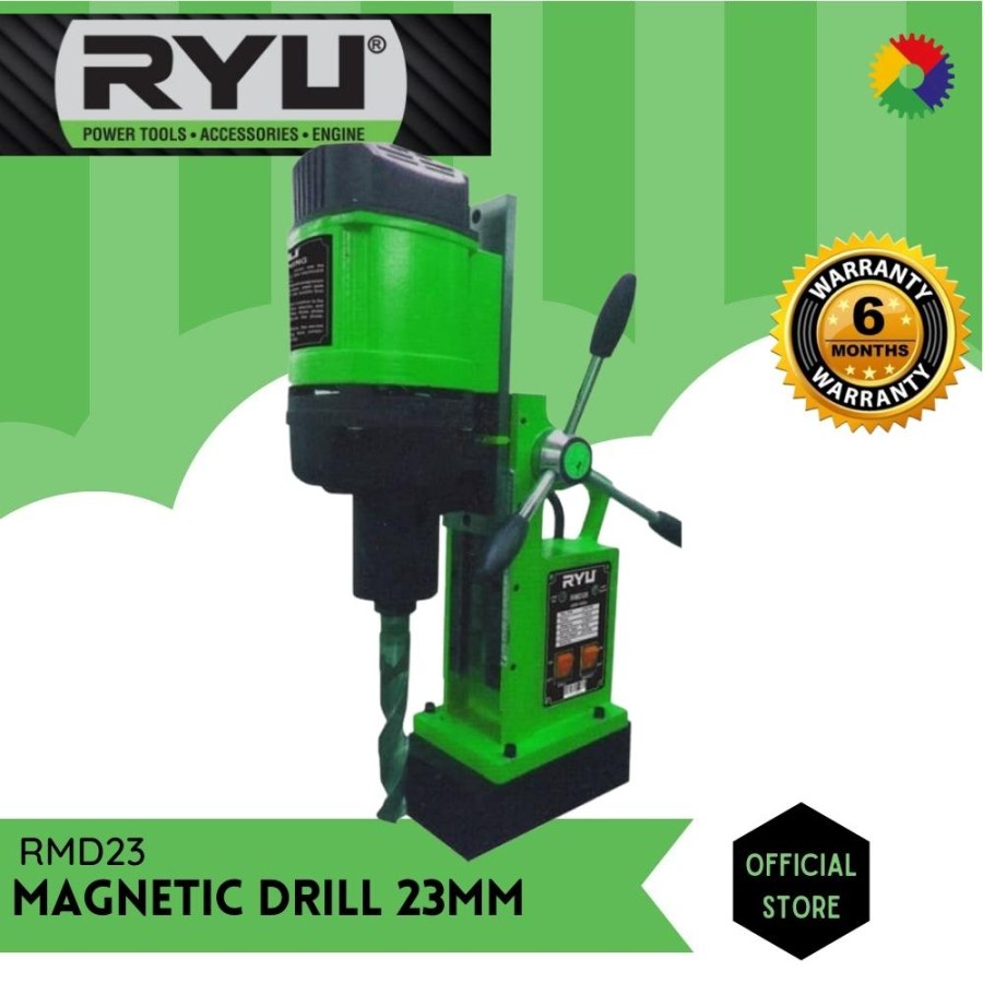 Jual Ryu Rmd Mesin Bor Magnet Duduk Magnetic Drill Rmd Mm