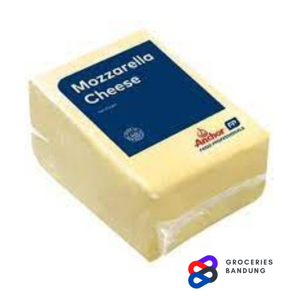 

Keju anchor mozarella 250gr/,Chesee mozarella REPACK