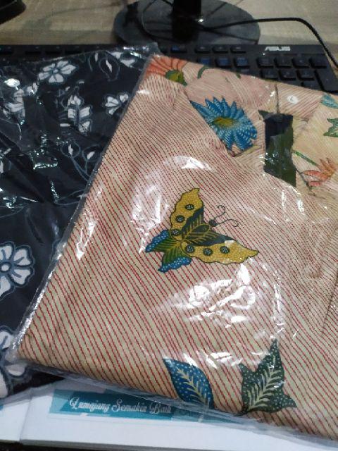 Maura Couple - Sania Ruffle Batik Couple Ori Ndoro Jowi Dnt Garansi Blouse Ziggy Krikil Blus Kerikil