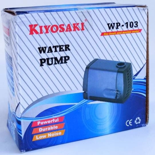 KIYOSAKI 103 WP 103 Pompa Celup Filter Air Kolam Aquarium Aquascape hidroponik Power Head Submersible Pump Water Pump