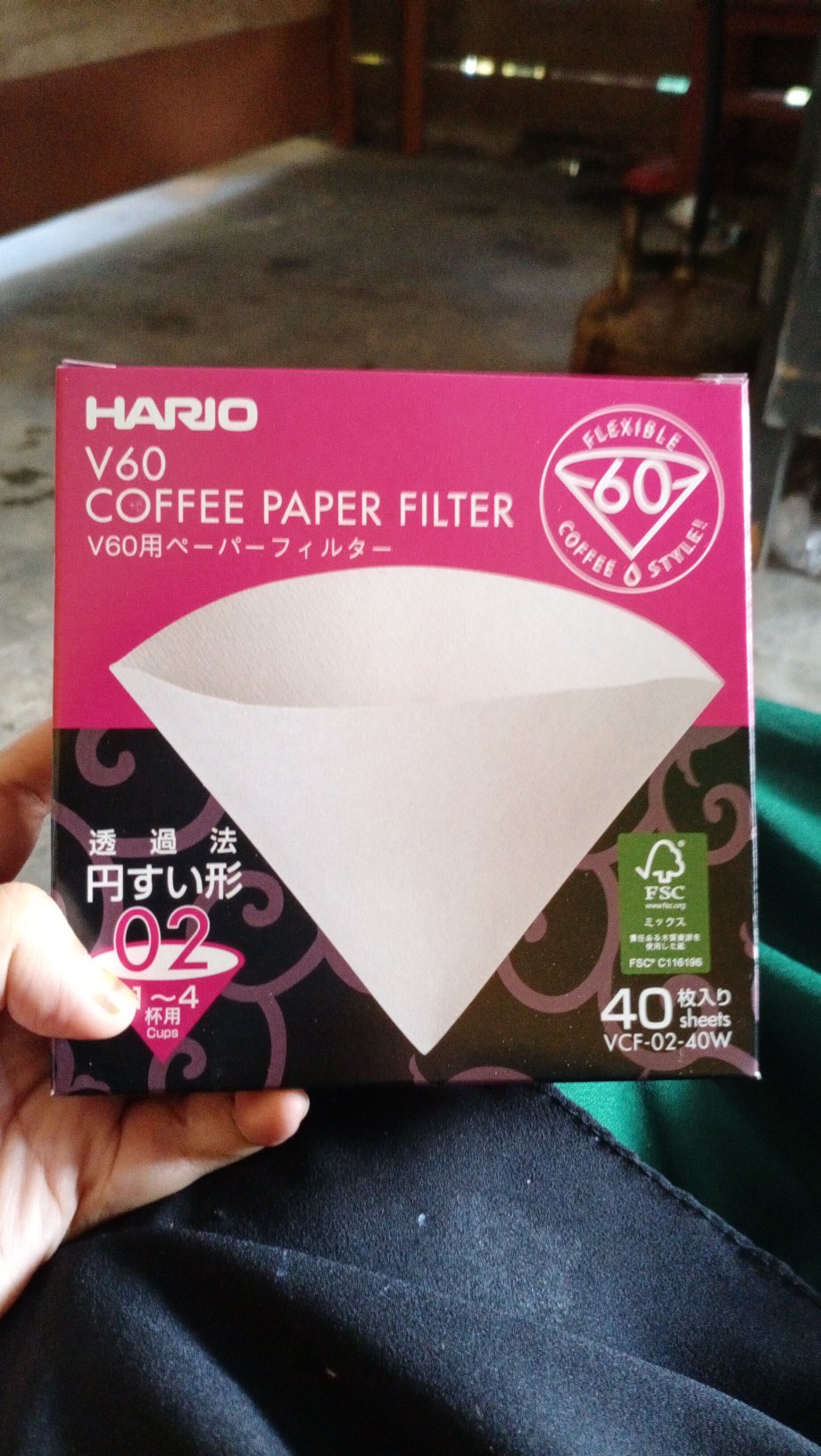 Kertas Saring Paper Filter V60-02 Hario Alat Kopi Tanpa Ampas