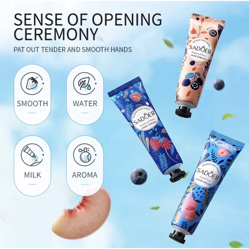 SADOER FRUIT HAND CREAM 5 in 1