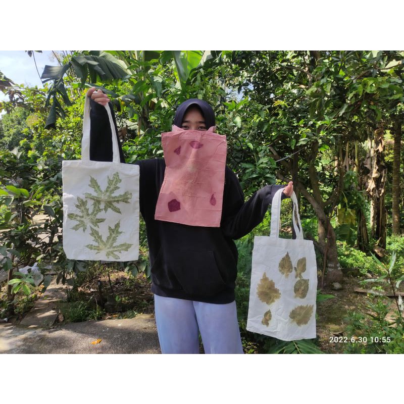 ecoprint totebag