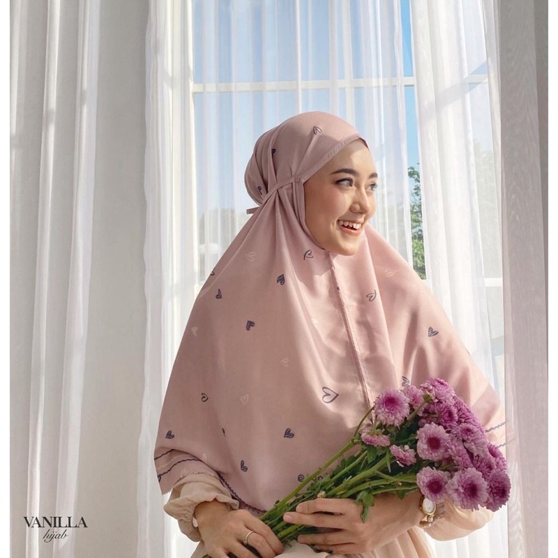 Everyday bergo scarf vanilla hijab