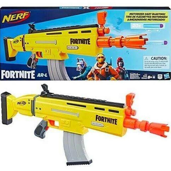 Nerf Fortnite ARL - Tembak Tembakan Nerf Fortnite AR-L Otomatis Ori