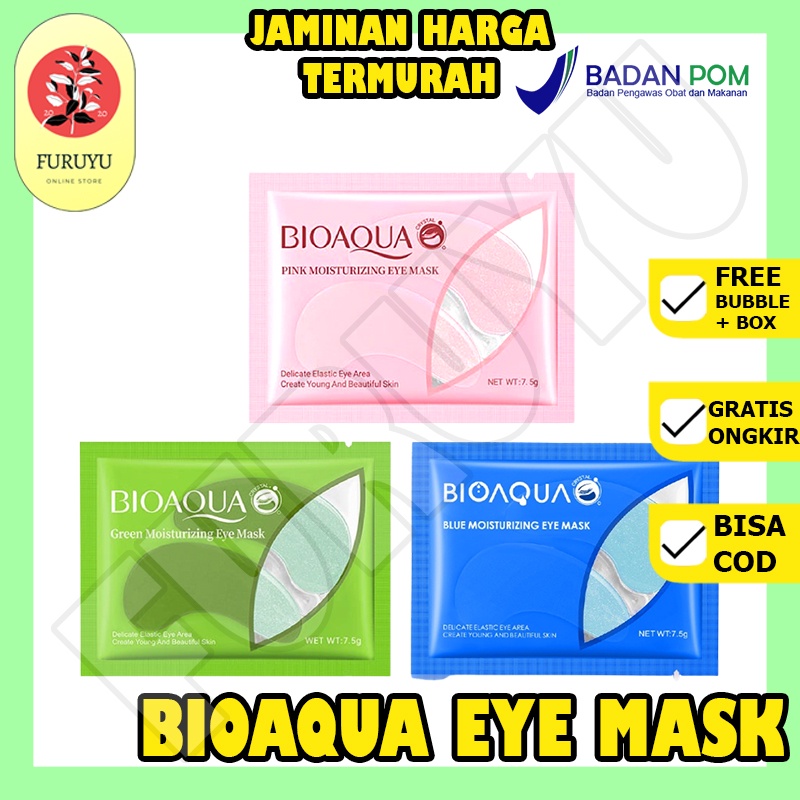 Eye Mask Masker mata Penghilang Kantung Mata Panda Garis Kerutan BIOAQUA eye mask Moisturizing Original BPOM