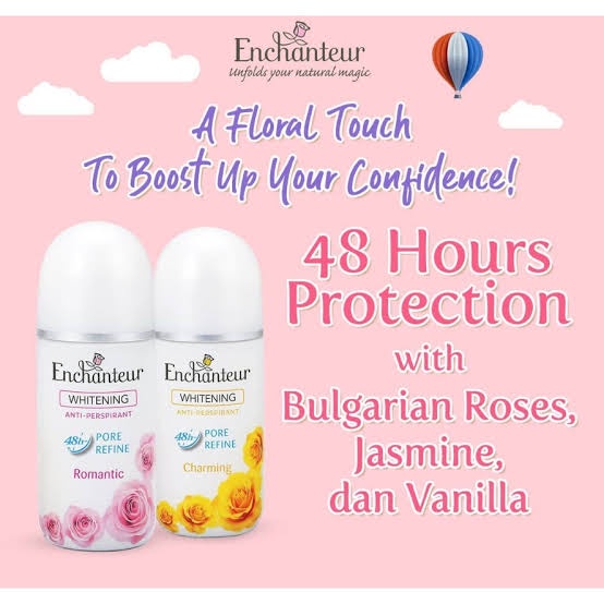 Enchanteur Deodoran Whitening Roll On 40 ml