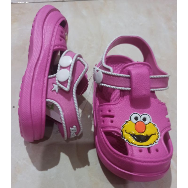 sepatu sandal anak wanaita elmo