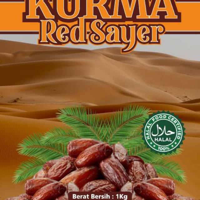 

Kurma Red sayer merah