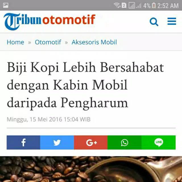 Parfum Mobil Kopi Bali Murah Grosir