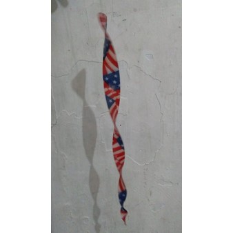 Wind Spinner motif bendera amerika / gantungan angin