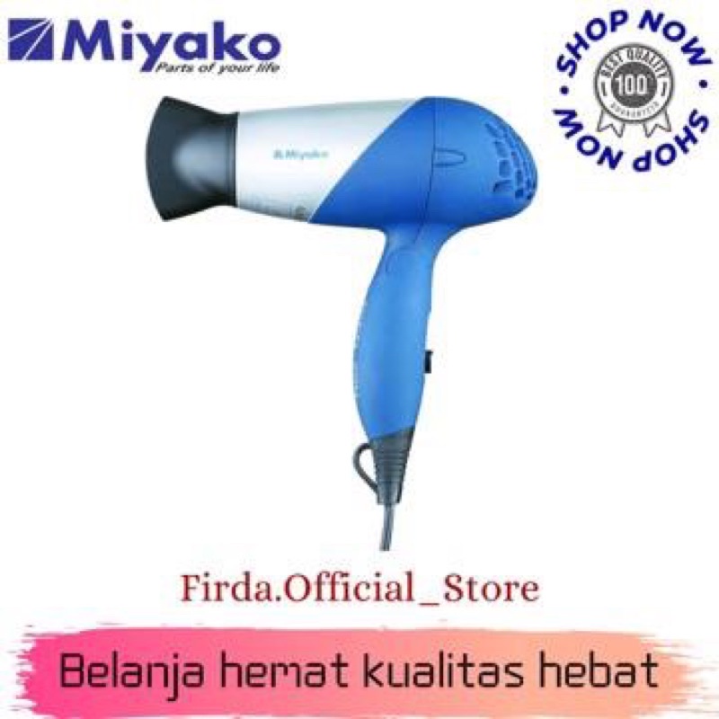 HAIR DRYER MIYAKO HD 550 / HD550 [400 WATT] [GARANSI RESMI] BIRU