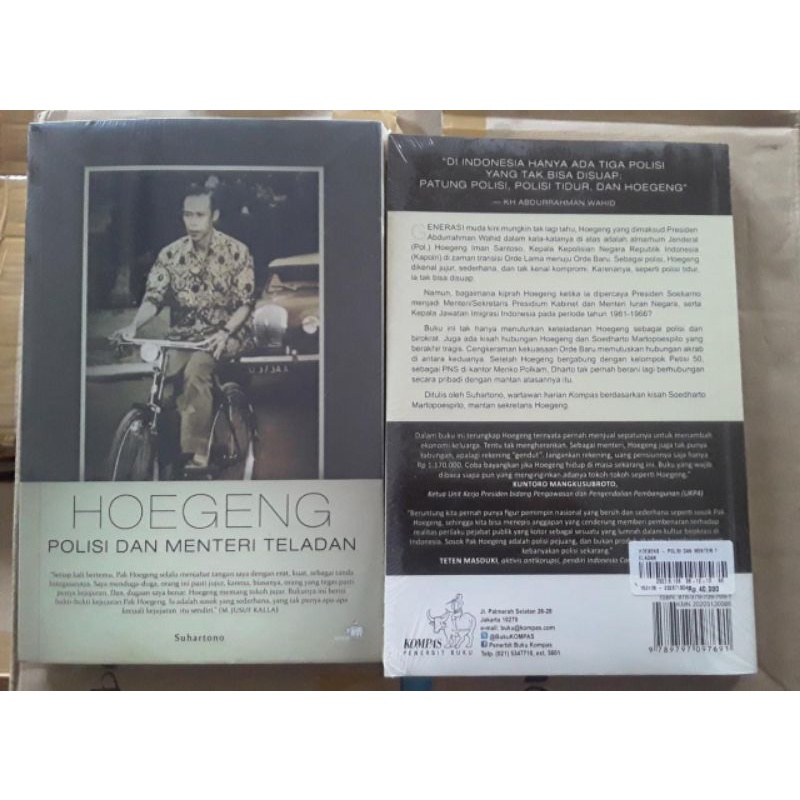 buku penerbit kompas HOEGENG POLISI DAN MENTERI TELADAN