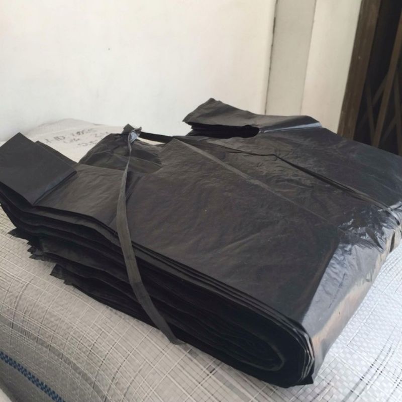Kresek Hitam Kiloan Plastik Kresek Los Hitam 1Kg Besar Sedang Kecil