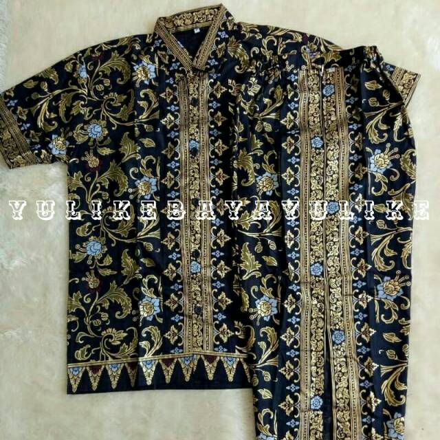 Set Couple Batik katun prada | Sarimbit Batik