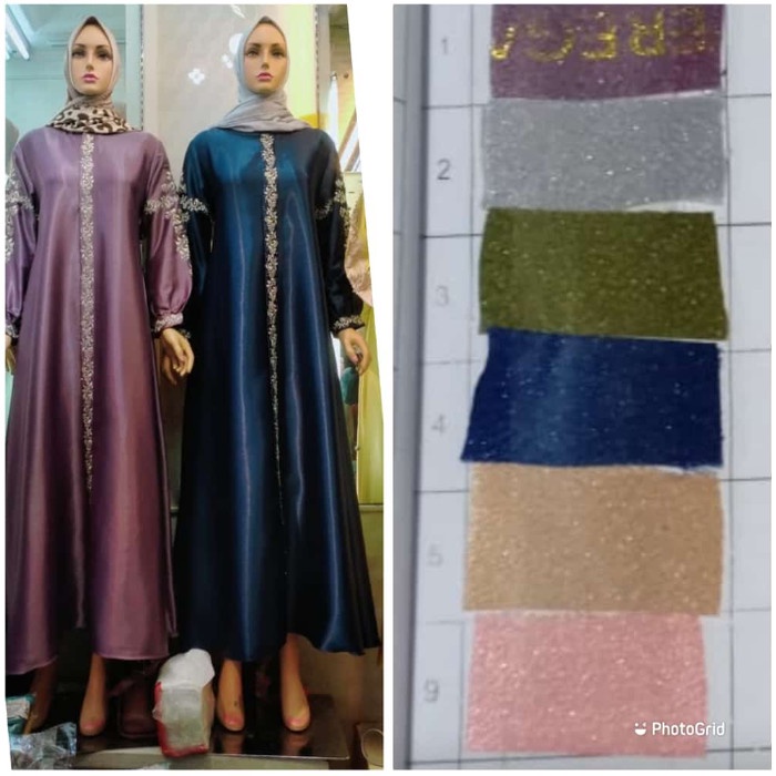 PREMIUM GAMIS ABAYA BORDIR CRISTAL