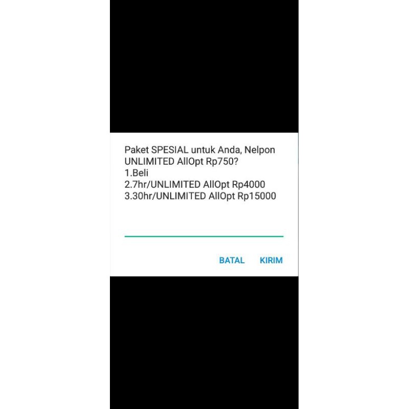 Kartu sakti nelpon unlimited dan internet 25GB/75.000