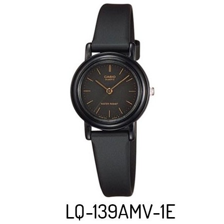 Casio Original LQ-139 Series (Jam Tangan Wanita - Karet - Analog) Tanpa Kotak Mika