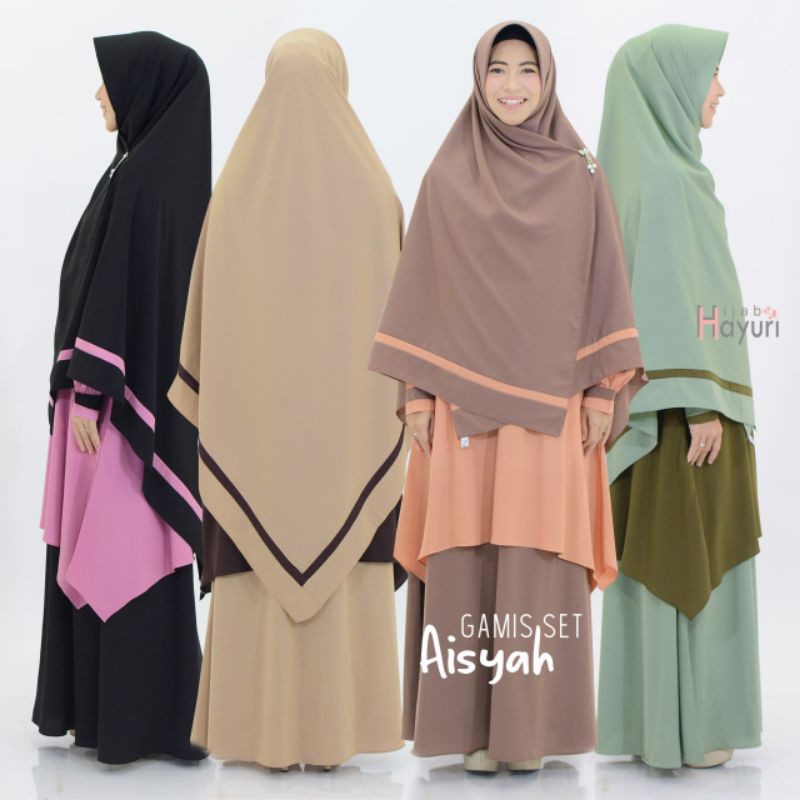 GAMIS SET AISYAH BY HIJAB HAYURI