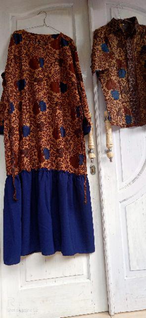 Maura Couple - Sania Ruffle Batik Couple Jumbo Ori Ndoro Jowi Dnt Garansi Termurah Shopee - Solo