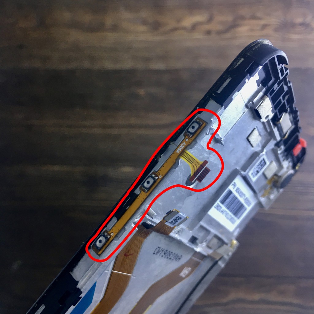 Tombol ON OFF + Volume ASUS ZenFone Max Pro M1 - ASUS_X00TD - Bekas