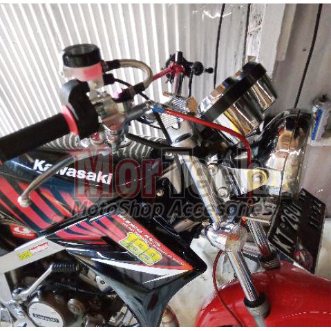 Master Rem Depan Tabung Agras Chrome Big Smoke Variasi Jupiter 100 F1ZR Byson Rx King CBR Satria 2 tak KLX CRF-1