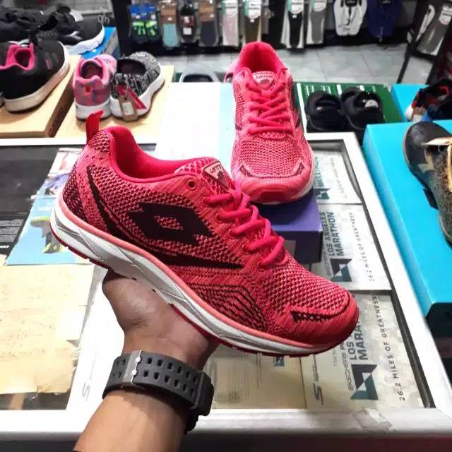 Sepatu Sneakers Running Wanita LOTTO SPEEDRIDE 200 Original Termurah BNIB