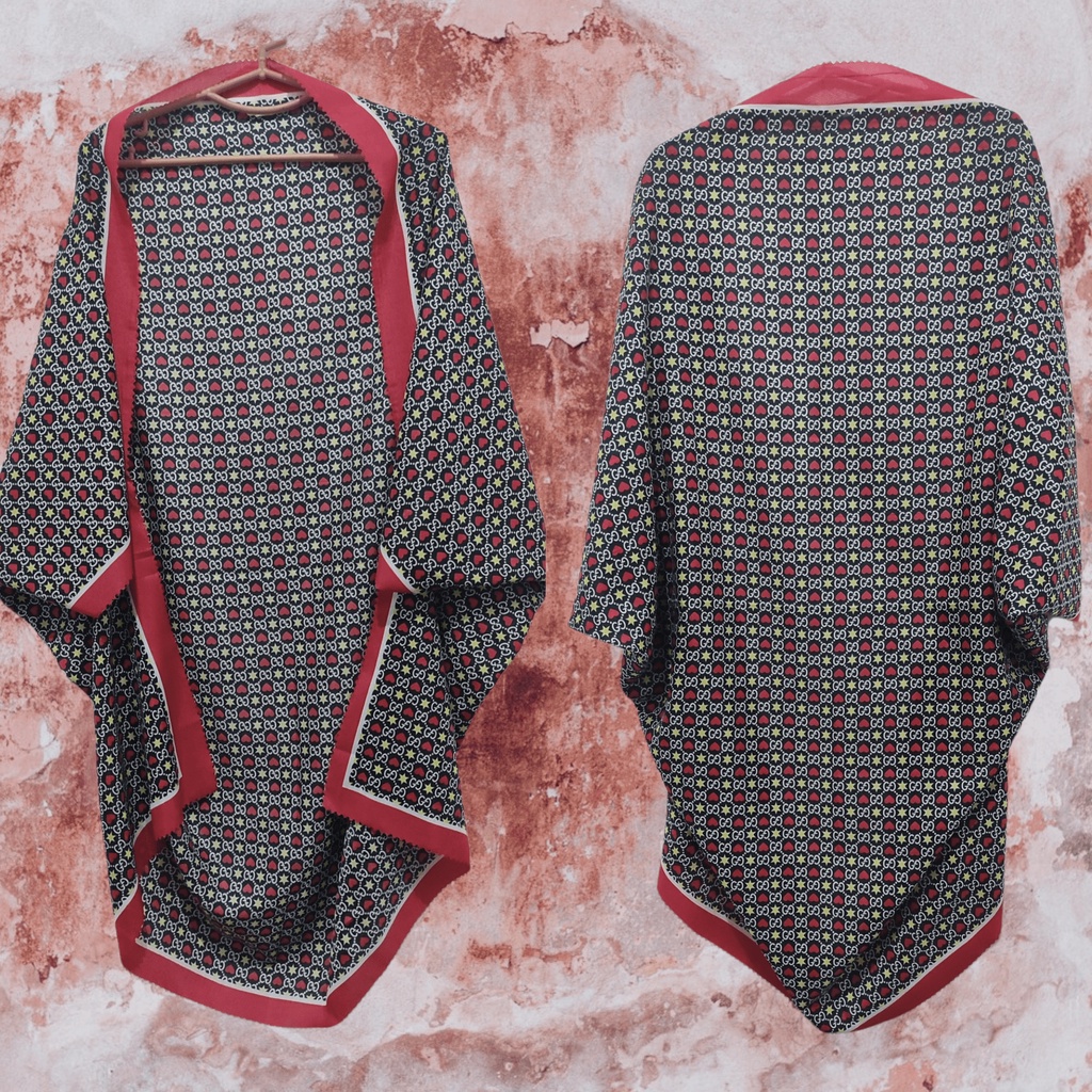 OUTER SCARF WANITA PREMIUM MOTIF MOTIF TERBARU 2022-KMO 34