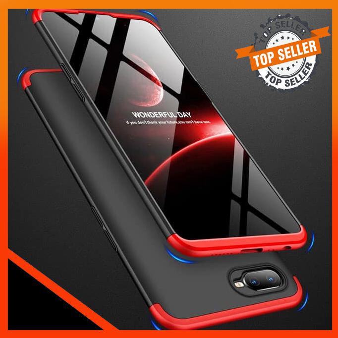 Oppo A7 360 protection slim matte case mix color