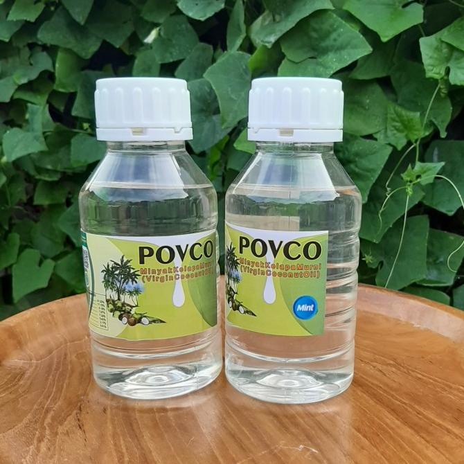 ```````] VCO (Virgin Coconut Oil) 500 ML Merek Povco