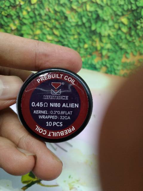 COD PENGAPIAN KOIL VAMOCEE NI80 0.45 OHM ISI 10 PCS AUTHENTIC