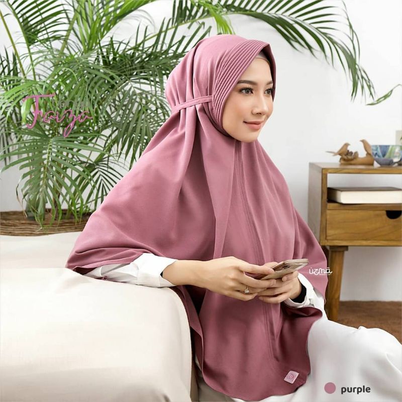 Jilbab Bergo Pet Faezya Jumbo - kerudung wanita