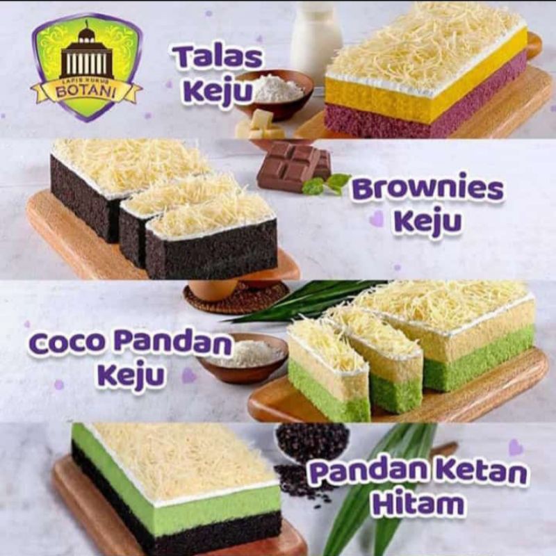 

Botani lapis bogor aneka variant