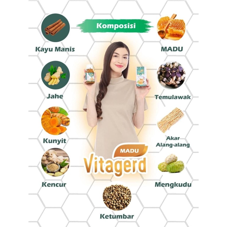 Madu Vitagerd Obat Asam Lambung Gerd Maag Obat Nyeri Ulu Hati Perih Lambung Vitagerd Obat Radang Usus Madu Vita Gerd-1