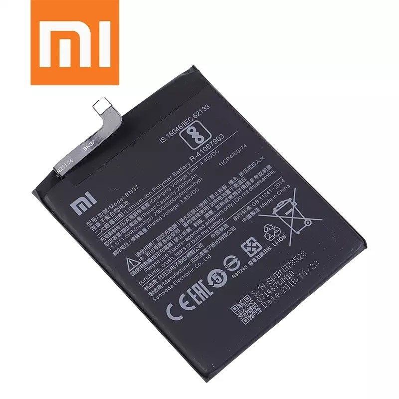 BN37 BATERAI ORIGINAL XIAOMI REDMI 6A / REDMI 6 - ORI 100%