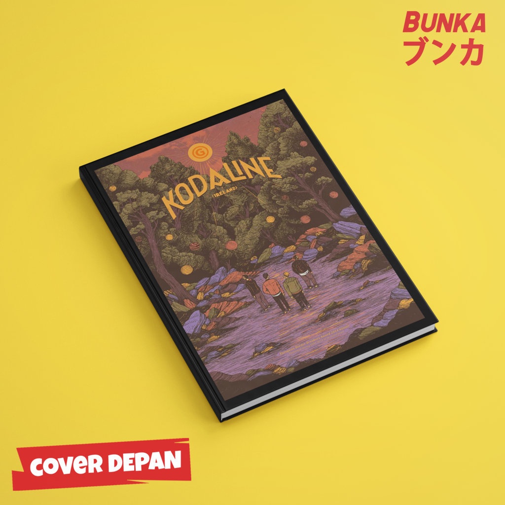 

Notebook Band Kodaline Hardcover A5 Buku Tulis Catatan Notes Agenda Planner Jurnal