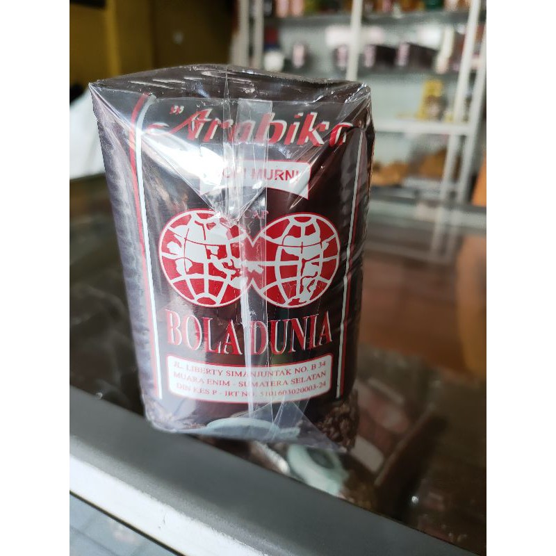 

10 PACK KOPI BUBUK ARABIKA CAP BOLA DUNIA ISI 50 GRAM