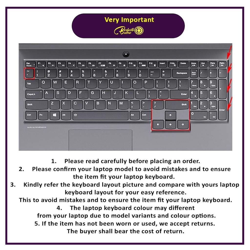 Pelindung Keyboard Gaming Untuk Ideapad 3 Y7000 Y7000P R7000 R700P 2020 Lenovo