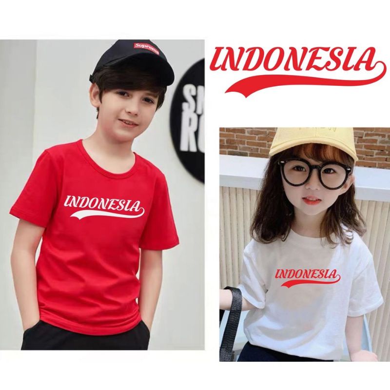 KAOS ANAK BAJU ANAK KEMERDEKAAN 17 AGUSTUS ANAK INDONESIA