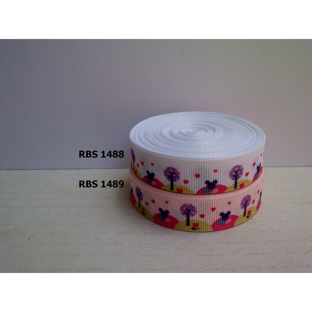 

[10 YARD] PITA GROSGRAIN MOTIF MICKY MOUSE SALE RBS 1488,1489