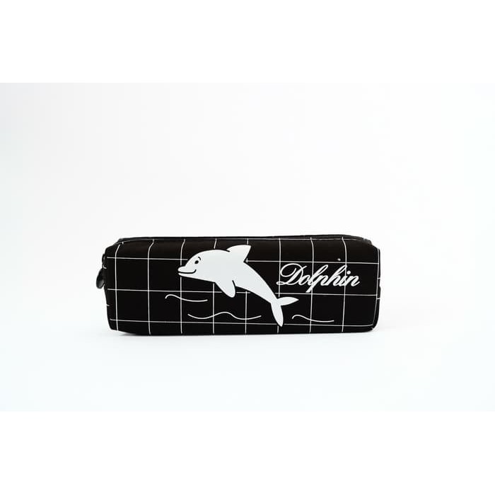 

Kotak Pensil Bahan Kain Motif Binatang Dolphin/Polar Bear/Anjing