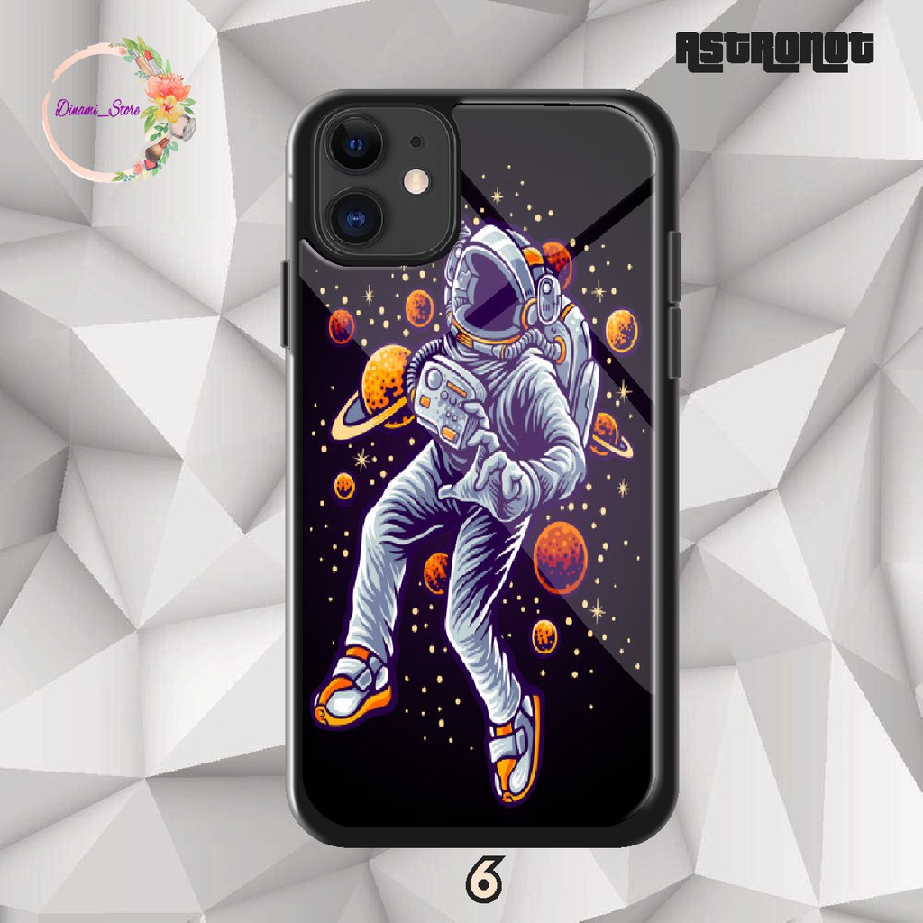 Hardcase 2D glossy astronot XIAOMI REDMI GO 3S 4X 6 6X 7A 7 8 8a PRO 9A NOTE 2 3 4 4X DST1980