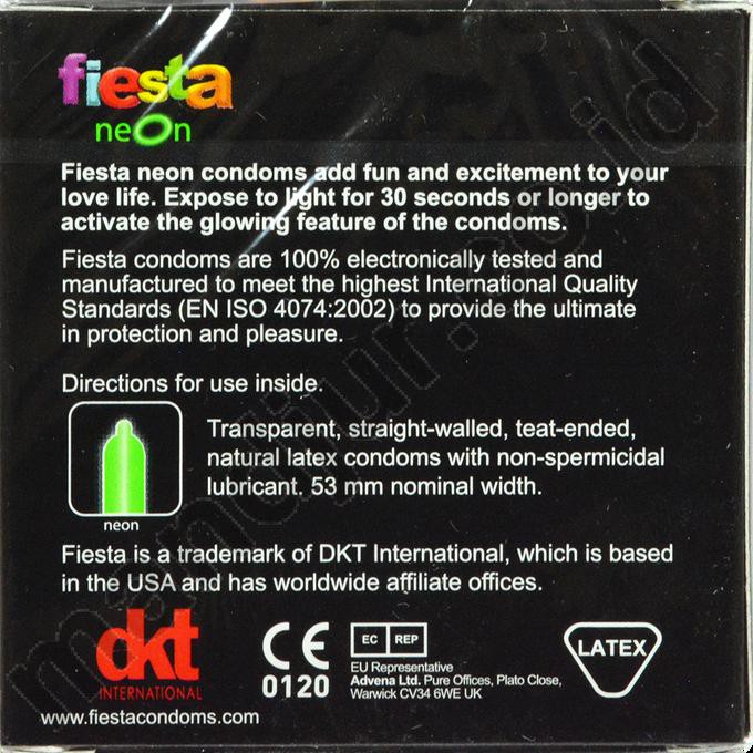 Saleeas48A- Kondom Fiesta Neon