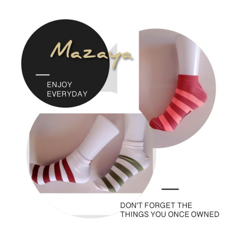 Kaos Kaki Mata Kaki Motif Belang