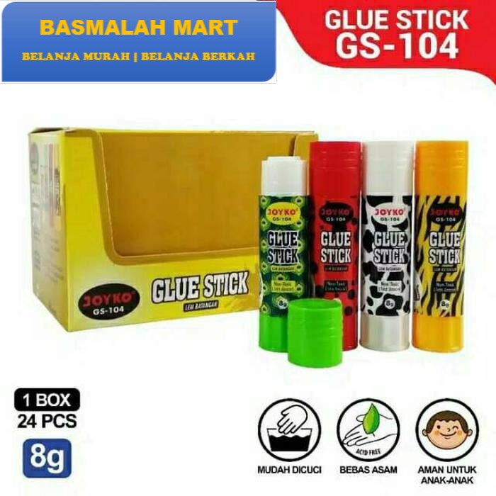 

Joyko glue stick | lem joyko batangan ecer Murah Berkualitas